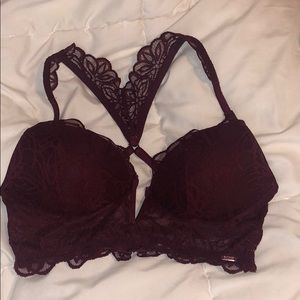 Pink date push-up bra